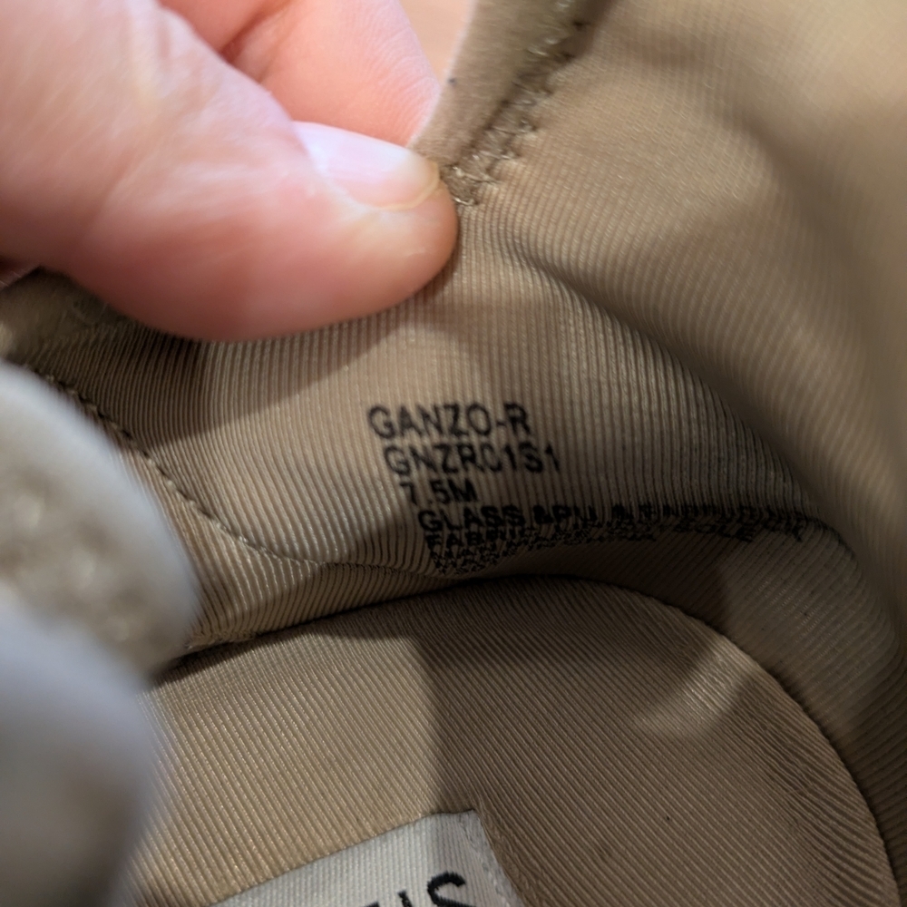 Steve Madden Tan Sneakers with Rhinestones - Picture 10 of 12
